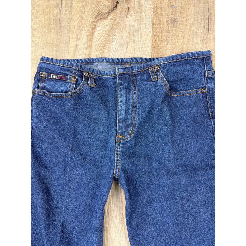 Vintage 2000's LEI Flare Jeans Womens‎ 7 Blue Denim Low Rise Bell Bottom Y2K - Picture 3 of 7